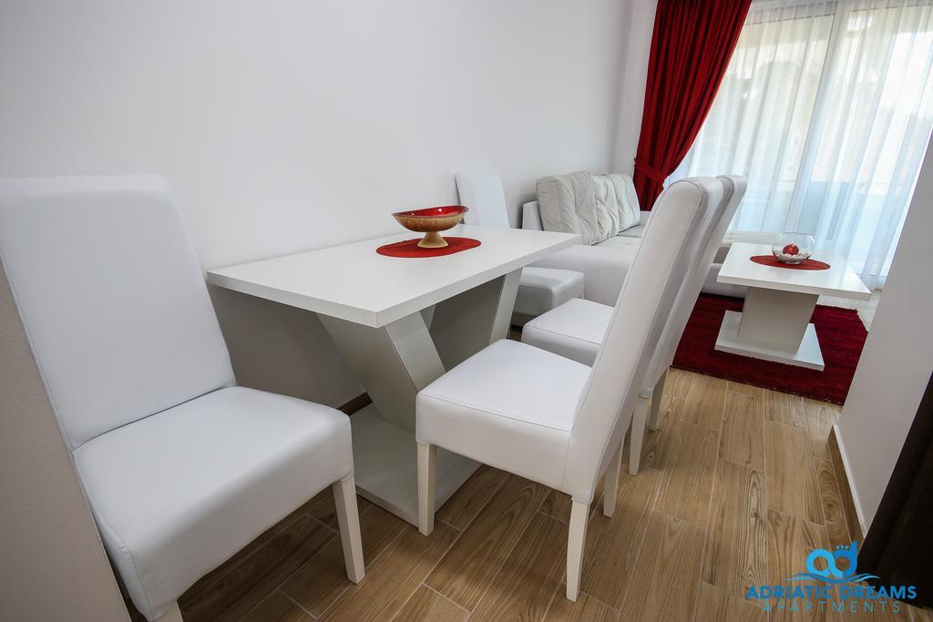 Adriatic Dreams Apartments Dobra Voda Ngoại thất bức ảnh